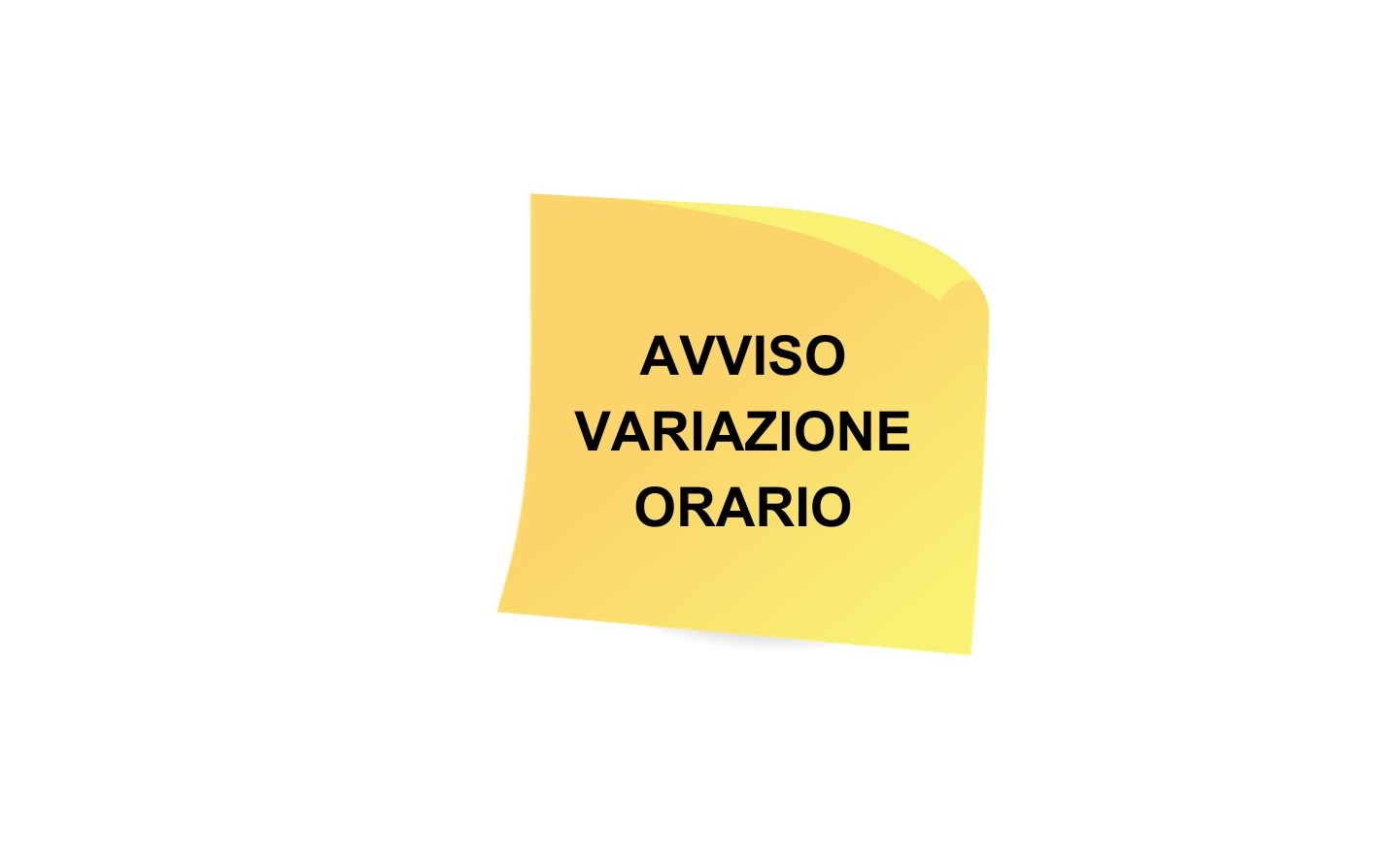 Variazione orari apertura al pubblico nella settimana 18-22 novembre 2024