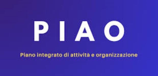 Aggiornamento piano anticorruzione PIAO 2025-2027